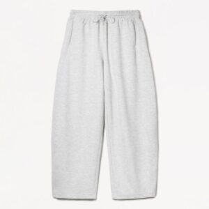 Pantalón felpa barrel