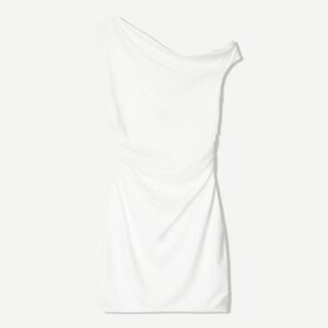 Vestido mini frunces